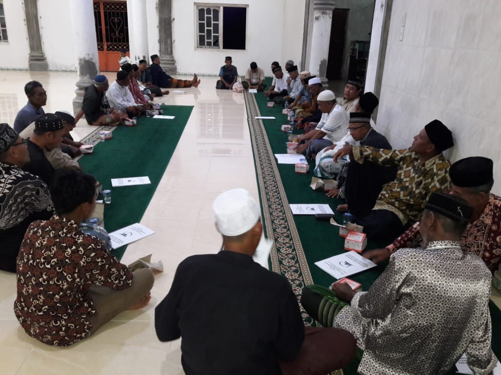 Kegiatan Majelis Ta'lim di Masjid AN-NUR Kandang setiap Malam sabtu oleh Ust. Reza Nazlianto, Lc.Ma